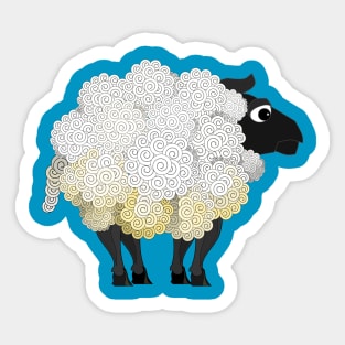 Fluff E. Ovis Sticker